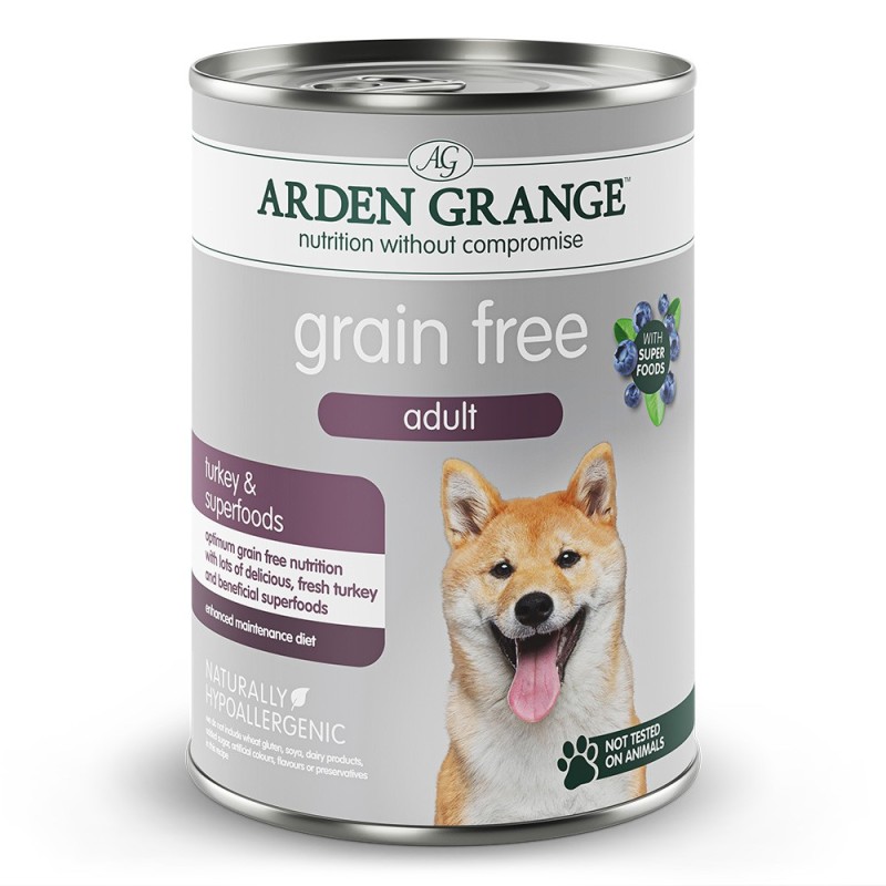 Arden Grange | Truthahn / Superfoods | Grain Free Adult | 12 x 395 g