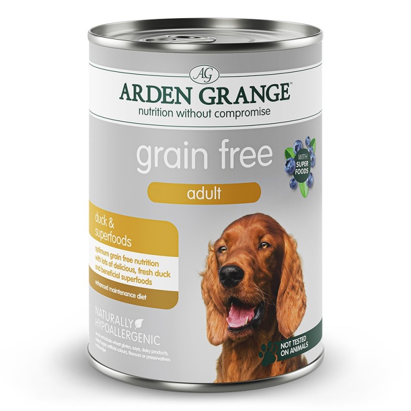 Arden Grange | Ente / Superfoods | Grain Free Adult | 6 x 395 g