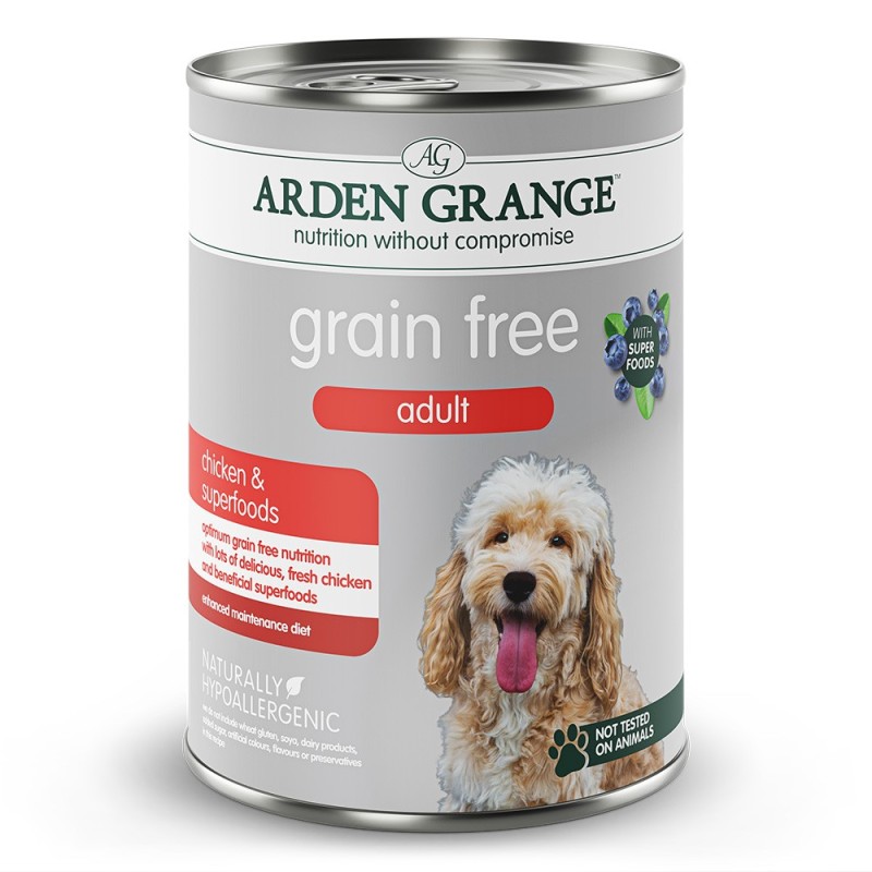 Arden Grange | Huhn / Superfoods | Grain Free Adult | 6 x 395 g