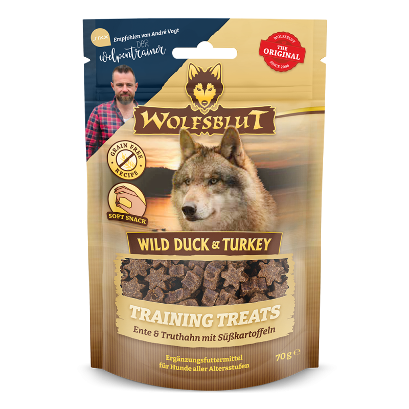 Wolfsblut | Wild Duck / Turkey | Training Treats | 70 g