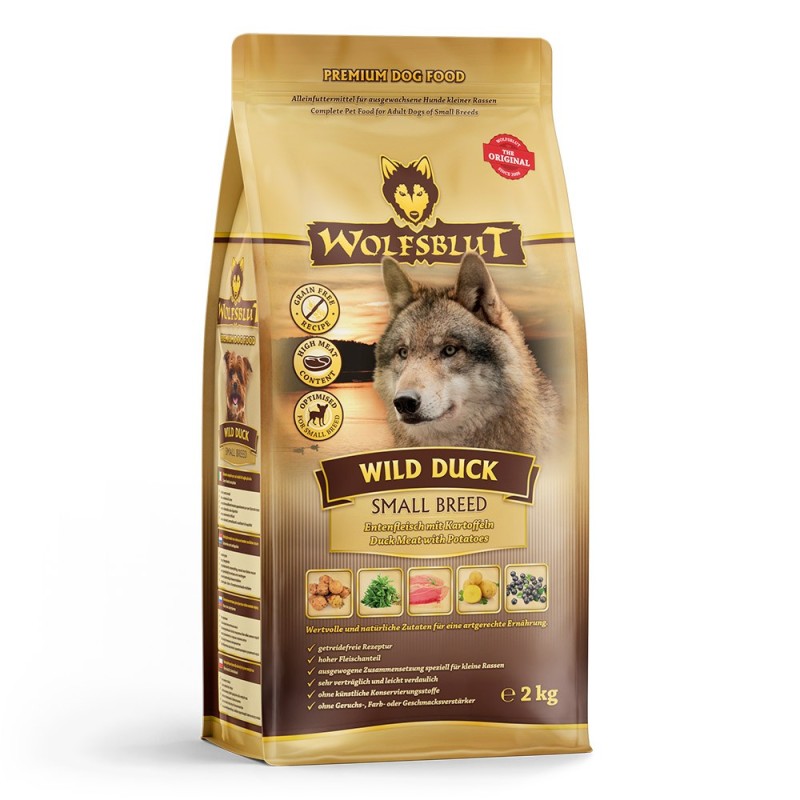 Wolfsblut | Wild Duck | Small Breed | 2 kg