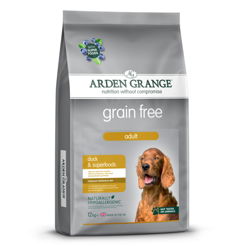 Arden Grange | Ente / Superfoods | Grain Free Adult | 12 kg