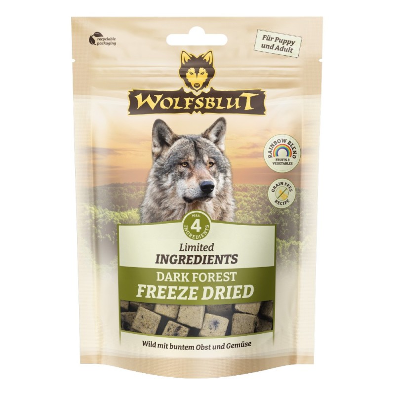 Wolfsblut | Freeze Dried Dark Forest | Limited Ingredients Adult | 7 x 40 g