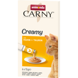 Animonda Carny Creamy Huhn und Taurin 6x15g - 90 g