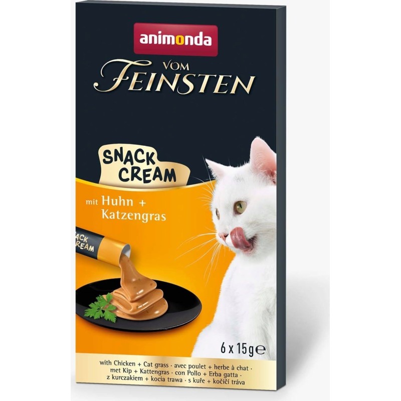 Animonda Vom Feinsten Adult Creme mit Huhn und Katzengras - 90 g