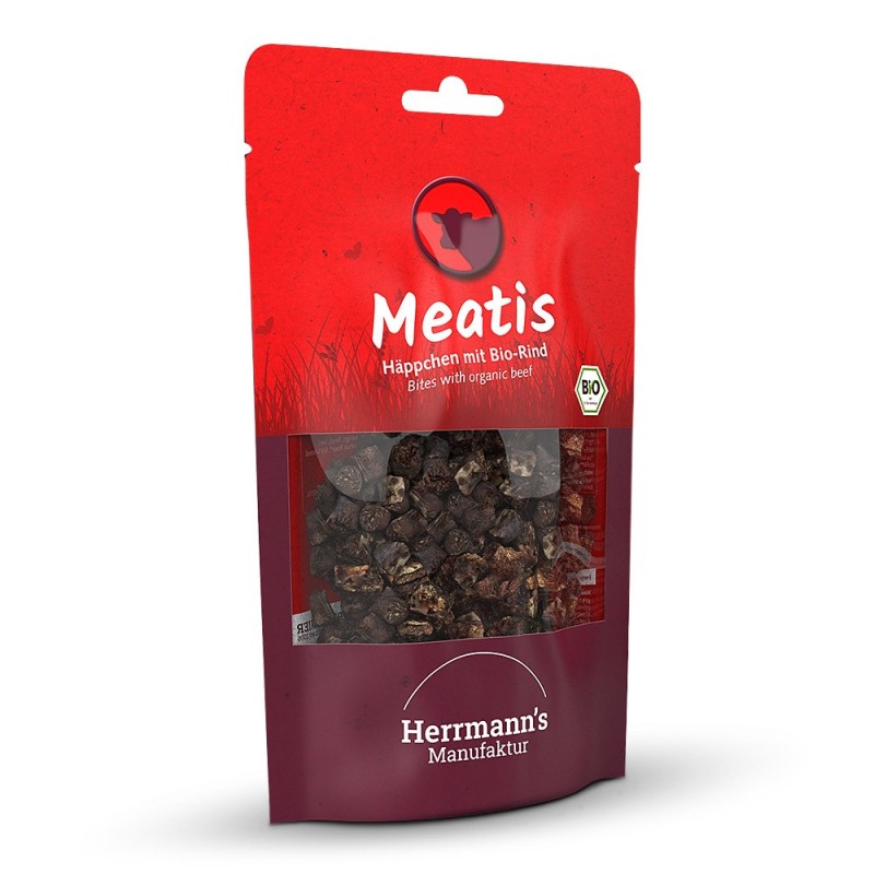 Herrmann's | Bio Rind mit Hirse | Meatis | 80 g