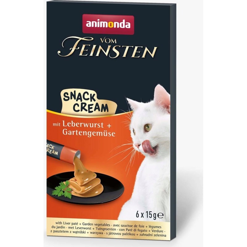 Animonda Vom Feinsten Adult Creme mit Leberwurst und Gemüse - 90 g