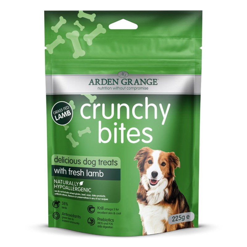 Arden Grange | Mit frischem Lamm | Crunchy Bites | 10 x 225 g