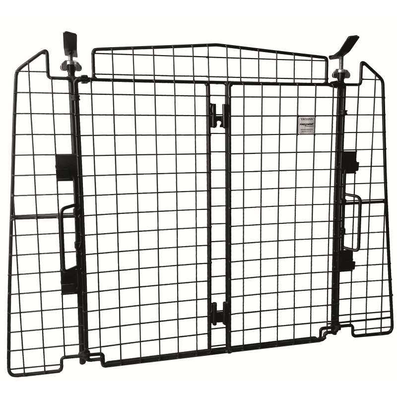 Hundegitter als Heckgitter mit 2 Türen für VW Caddy V, Caddy V Maxi , ab Bj. 2020 und Ford Tourneo Connect (L1und L2), ab Bj. 20