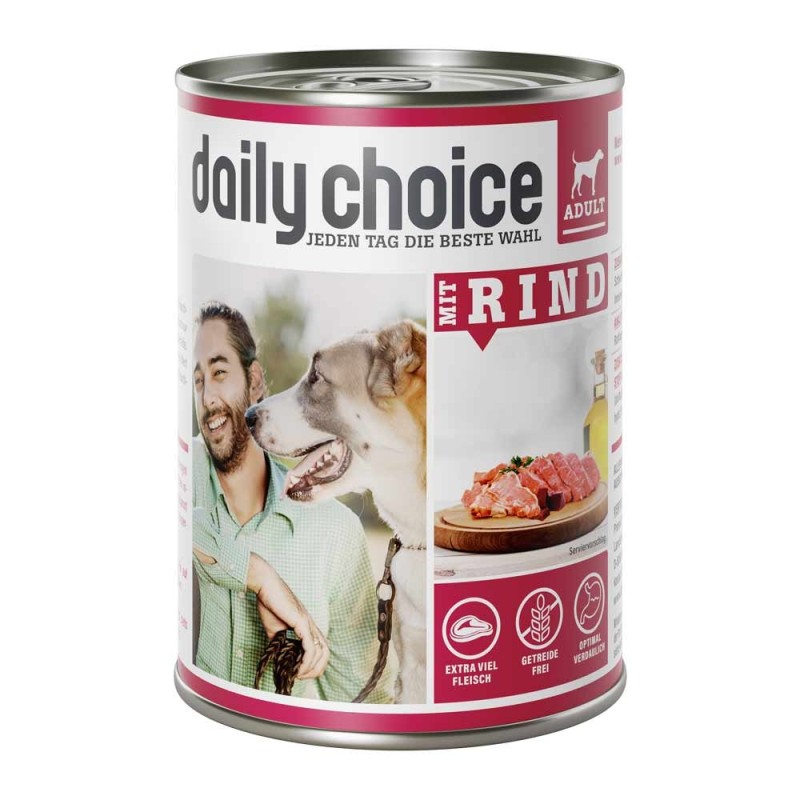 daily choice | mit Rind | 12 x 400 g