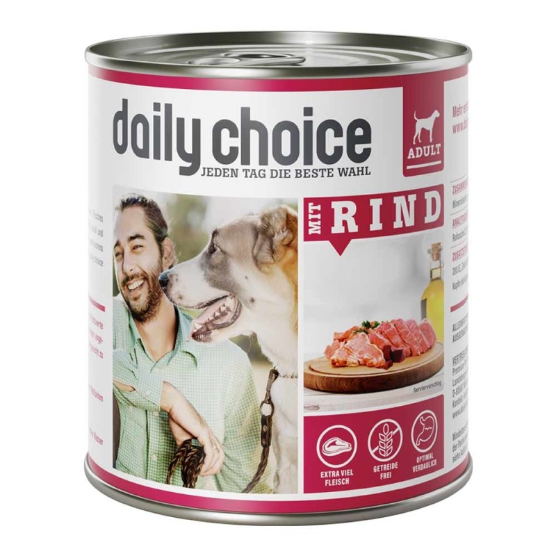 daily choice | mit Rind | 12 x 800 g