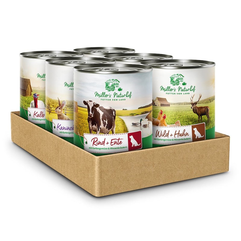 Müller’s Naturhof | Mixpaket | Traditionell | 6 x 400 g