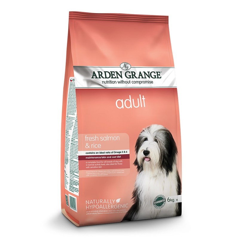 Arden Grange | Mit frischem Lachs / Reis | Adult | 6 kg