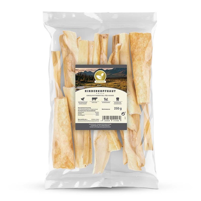 Natural | Rinderkopfhaut | 250 g