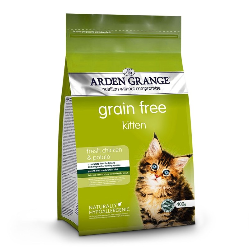 Arden Grange | Getreidefrei Huhn / Kartoffel | Grain Free Kitten | 400 g