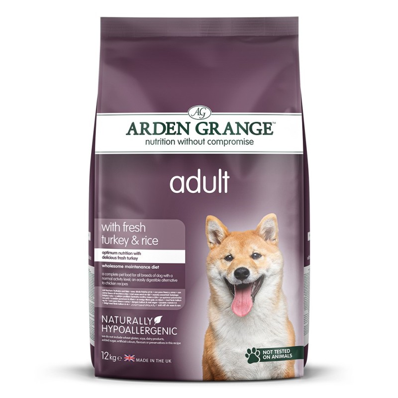 Arden Grange | Mit frischem Truthahn und Reis | Adult | 12 kg