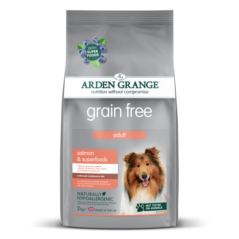 Arden Grange | Lachs / Superfoods | Grain Free Adult | 2 kg