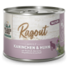 Wildes Land | Kaninchen / Huhn mit Brokkoli | Ragout | 24 x 180 g