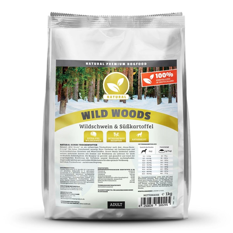 Natural | Wild Woods | 6 x 1 kg