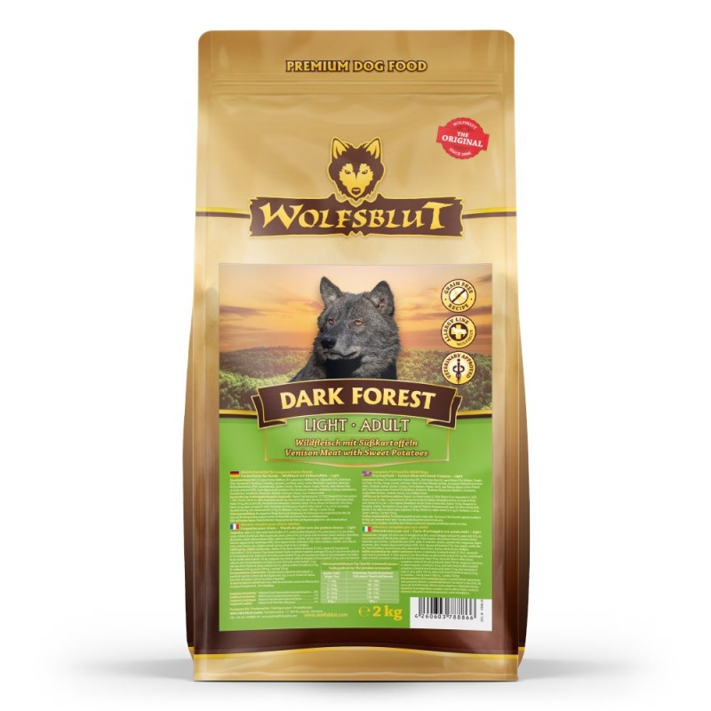 Wolfsblut | Dark Forest | Light | 3 x 2 kg