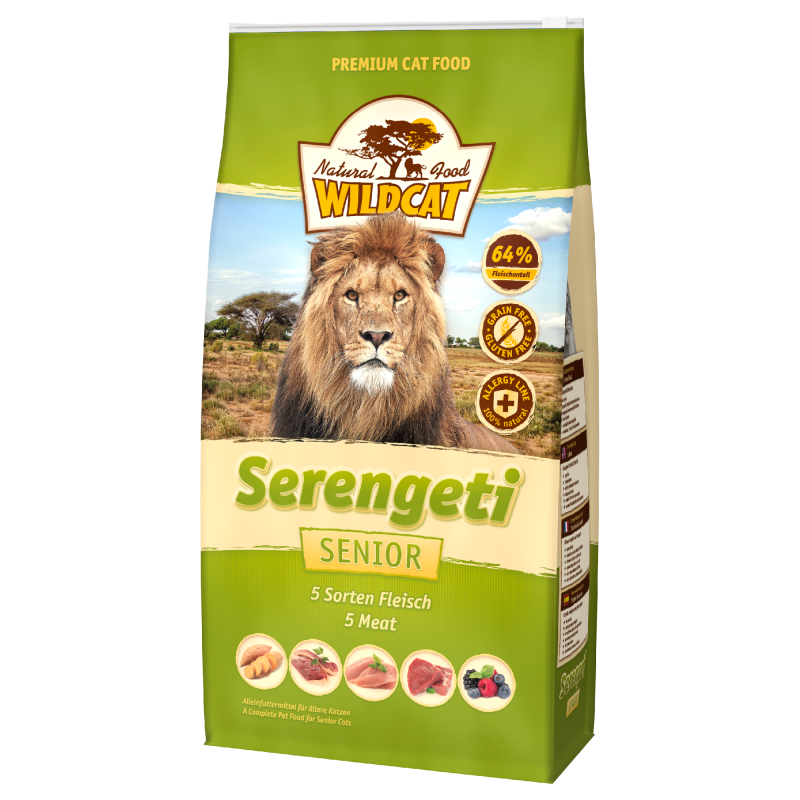 Wildcat | Serengeti 5 Sorten Fleisch | Senior | 500 g