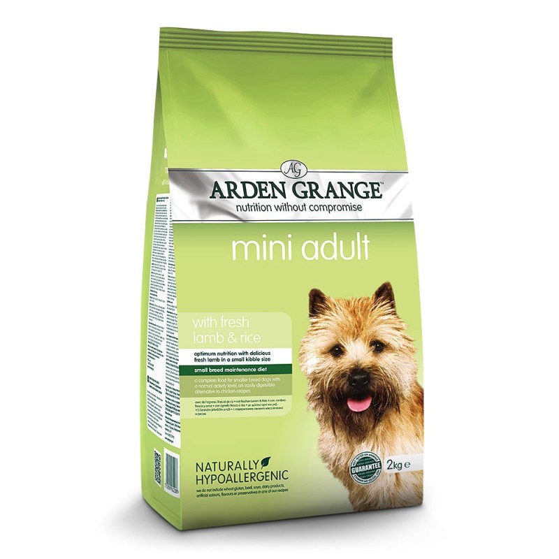 Arden Grange | Mit frischem Lammfleisch / Reis | Mini Adult | 2 kg