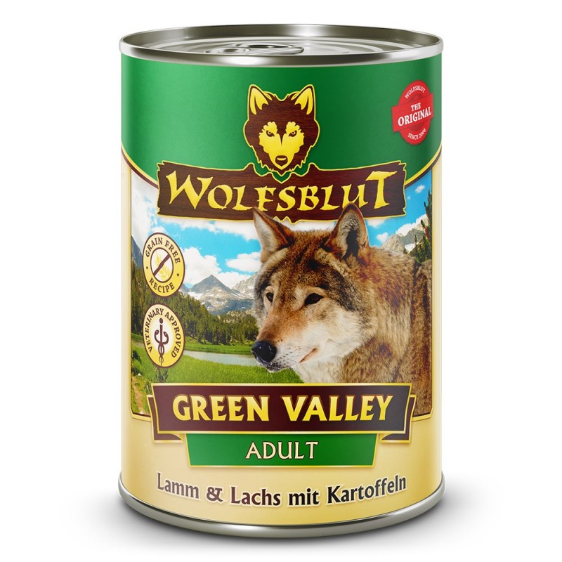 Wolfsblut | Green Valley | Adult | 6 x 395 g