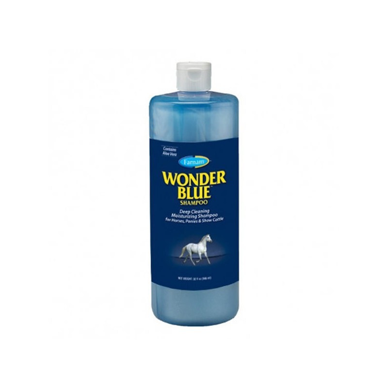 Shampoo für Pferde Farnam Wonder Blue 946 ml