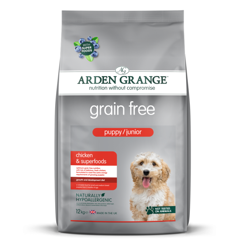 Arden Grange | Huhn / Superfoods | Grain Free Puppy/Junior | 12 kg