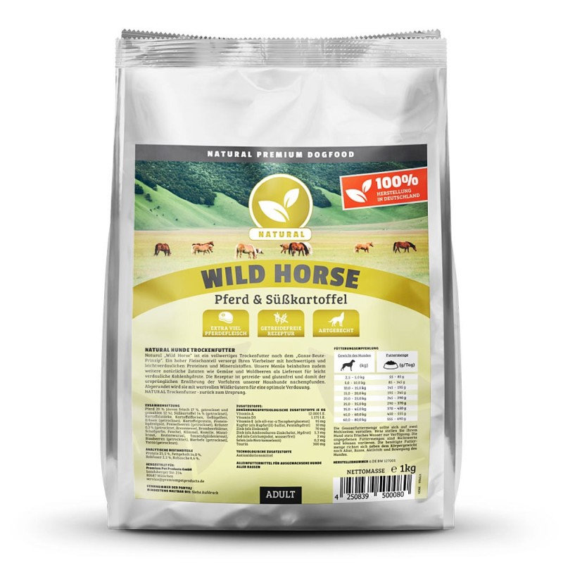 Natural | Wild Horse mit Pferd | 1 kg