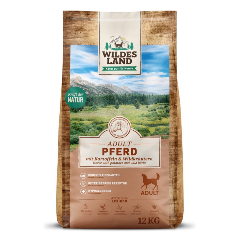 Wildes Land | Pferd mit Kartoffel | Classic Adult | 12 kg