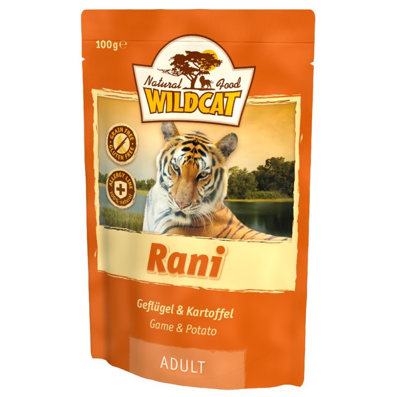 Wildcat | Rani Geflügel / Kartoffel | Adult | 7 x 100 g