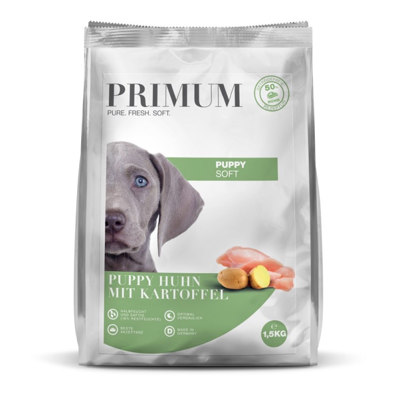 Primum | Puppy Huhn mit Kartoffel | Soft | 1,5 kg