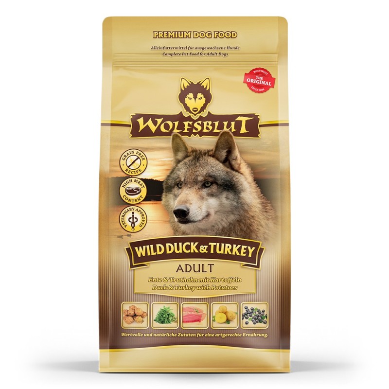 Wolfsblut | Wild Duck / Turkey | Adult | 500 g