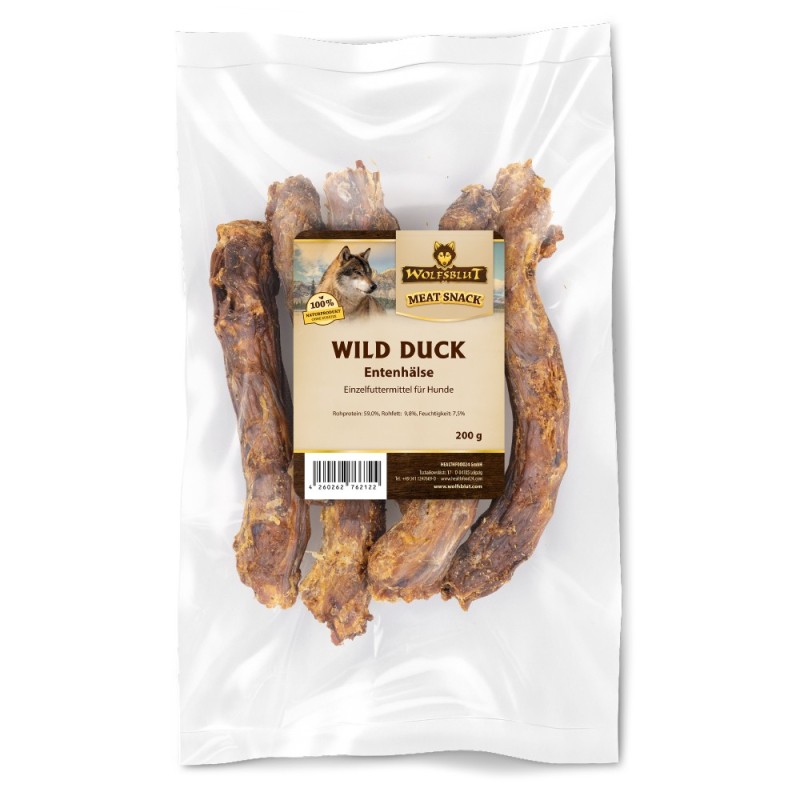 Wolfsblut | Wild Duck Entenhälse | Kauartikel | 200 g