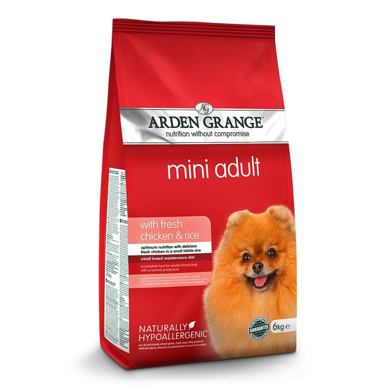 Arden Grange | Mit frischem Huhn / Reis | Mini Adult | 6 kg