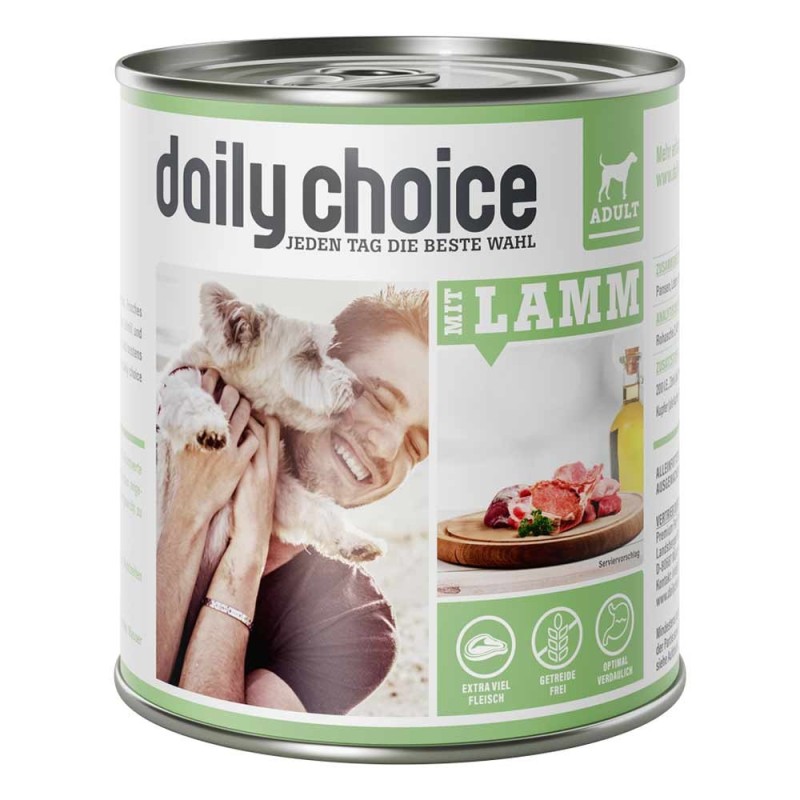 daily choice | mit Lamm | 12 x 800 g