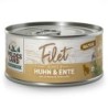 Wildes Land | Huhn / Ente mit Erbsen / Petersilie | Filet | 12 x 80 g