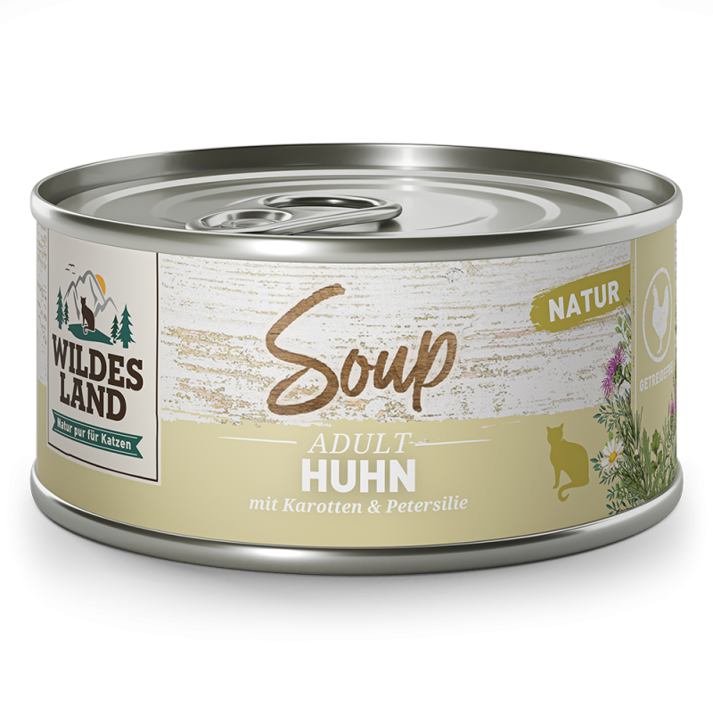 Wildes Land | Huhn mit Karotten / Petersilie | Soup | 24 x 80 g