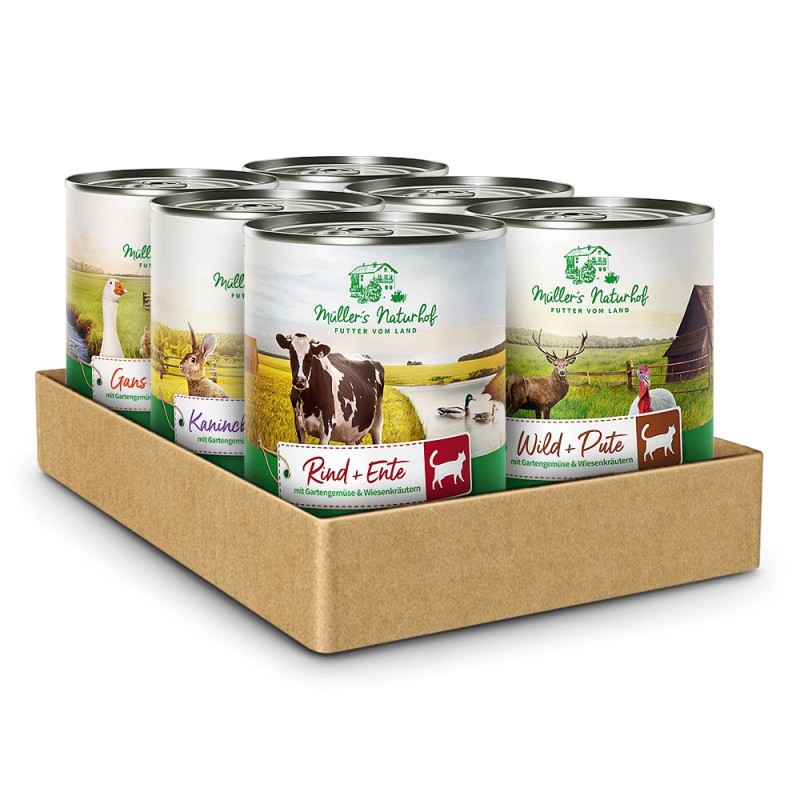 Müller’s Naturhof | Mixpaket | Traditionell | 6 x 400 g