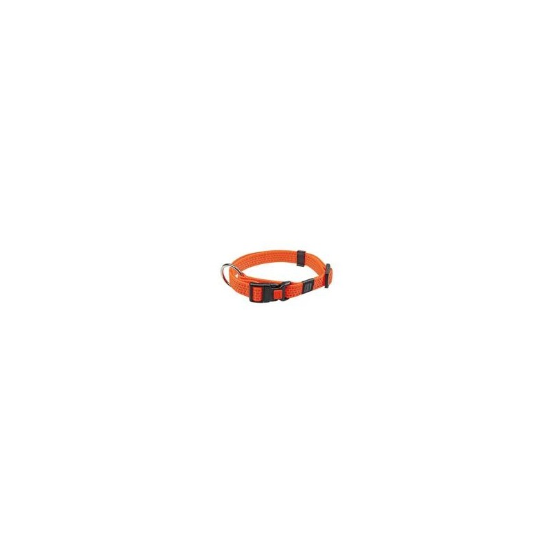 Karlie - Neon / Reflex Hunde-Halsband [40-55 cm x 20 mm, Farbe: Neonorange]