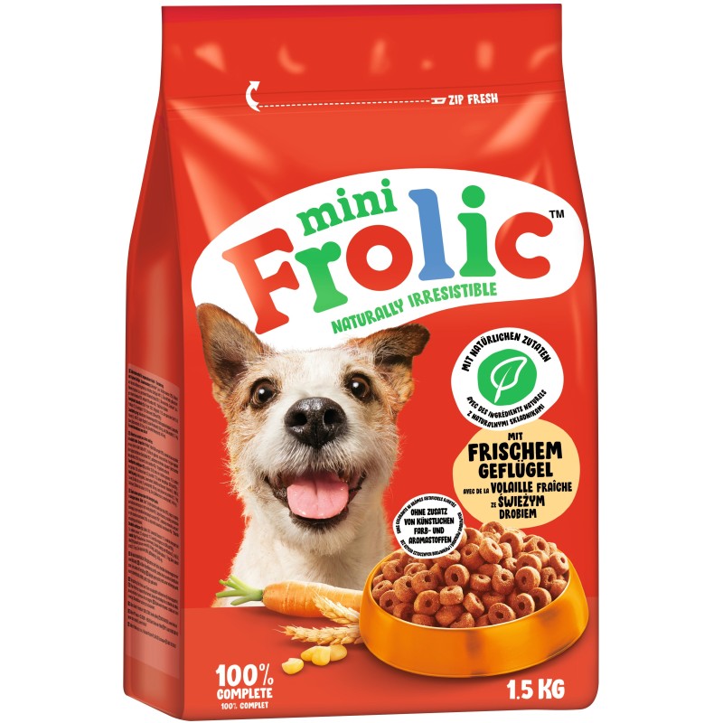 Frolic Mini Beutel Geflügel 1,5 kg