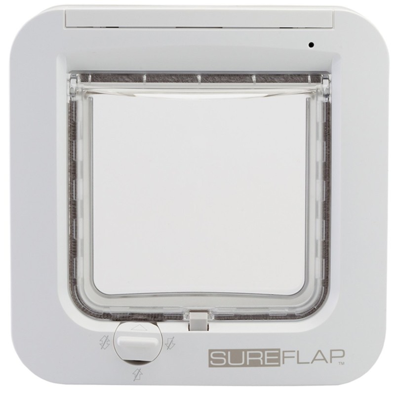 SureFlap Mikrochip Katzenklappe weiß