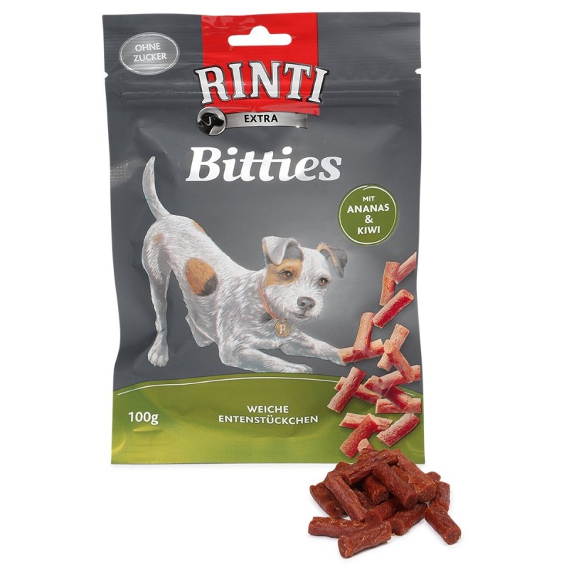 Rinti Extra Bitties mit Ananas und Kiwi 100g