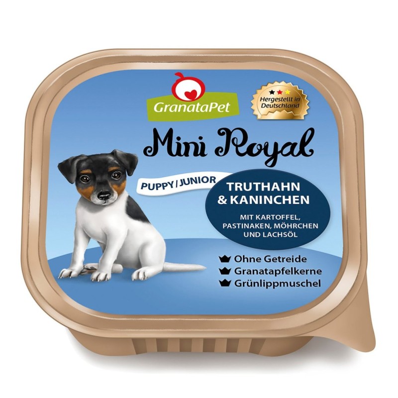 GranataPet Mini Royal Junior Truthahn und Kaninchen 11x150g