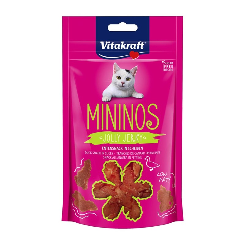 Vitakraft Mininos Entensnack in Scheiben 8x40g