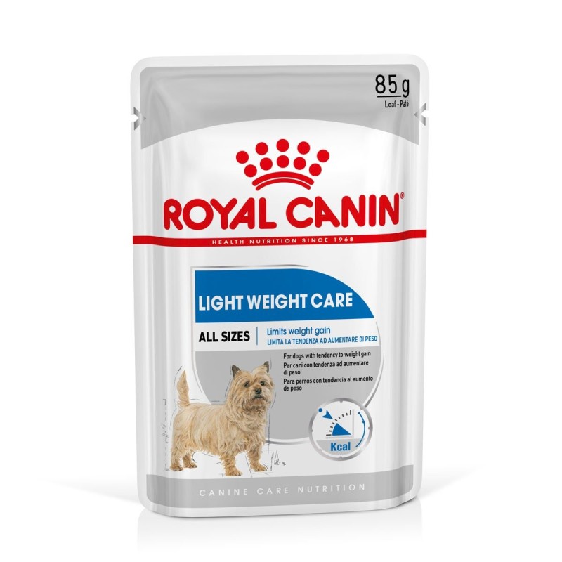 ROYAL CANIN LIGHT WEIGHT CARE Nassfutter für Hunde mit Neigung zu Übergewicht12x85g