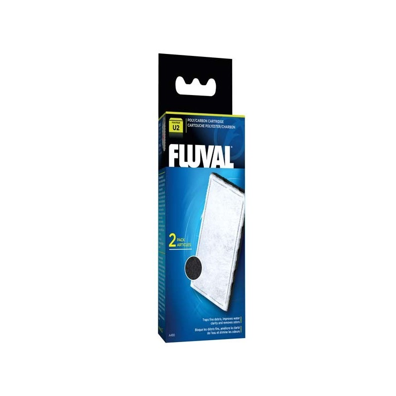 Fluval Poly-Aktivkohle-Filtereinsatz U-Serie U2