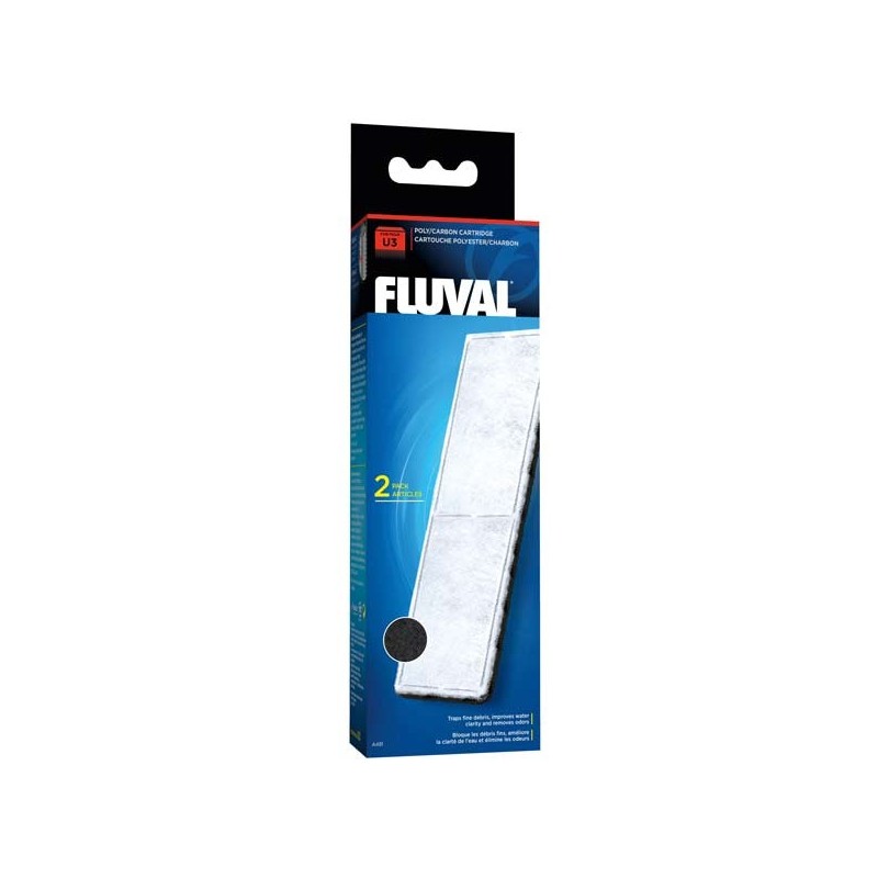 Fluval Poly-Aktivkohle-Filtereinsatz U-Serie U3